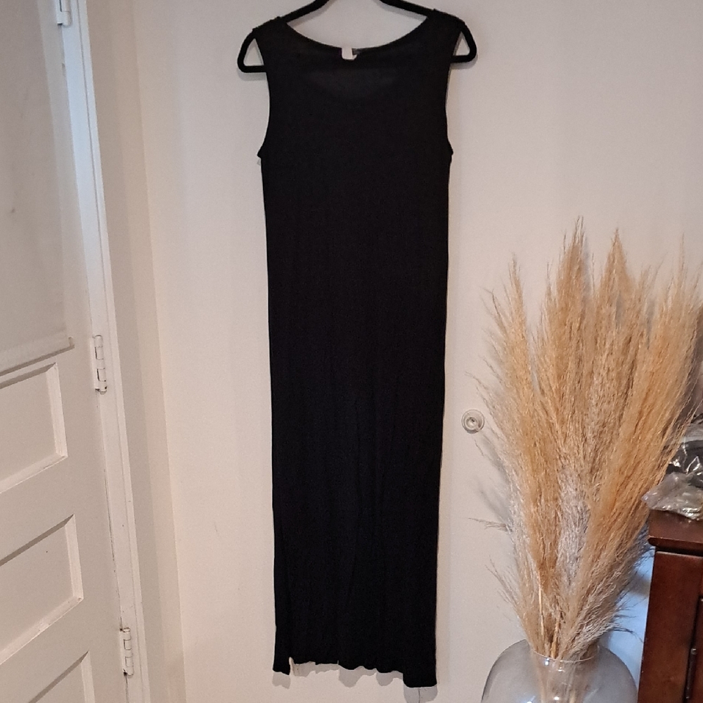 Hot Gal Black Maxi Dress Sixe XL B111